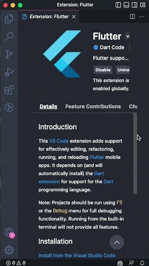 Rekomendasi VSCode extension untuk Flutter Developers
