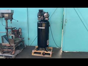 Husky 60 Gallon Stationary Electric Air Compressor, C602H