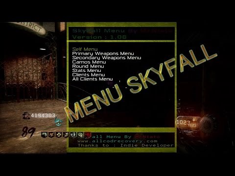 BO3 1.07| MOD MENU ZOMBIE " SKYFALL" ! [DOWNLOAD]