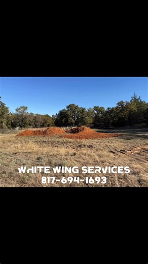 #whitewingservicestx #housepad #dirtwork #movingdirt #newhome #NewHomeConstruction | White Wing Services LLC