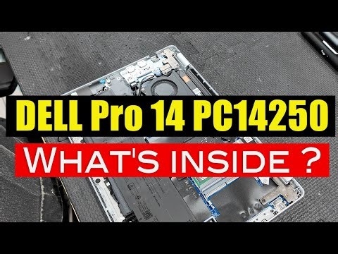 What's inside? | DELL Pro 14 PC14250 Teardown | RAM, SSD, Fan & Display Cable Location