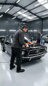 Abandoned 1968 Ford Mustang GT 2+2 Found in Old Garage — Full Restoration to Glory