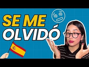 ¿Qué significa realmente “SE ME” en español? 🤯 La estructura clave para sonar como un nativo 🇪🇸
