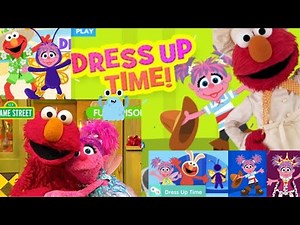 Sesame Street Abby Dress up time game with Elmo | Valentine's❤️| Gameplay for Kids #sesamestreet