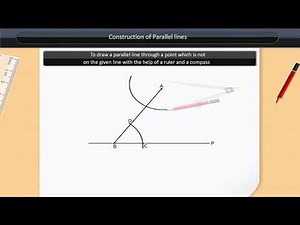Construction of Parallel lines | Class 7 | Maths