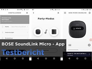 BOSE SoundLink Micro im Test - Die App