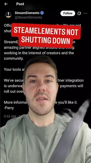 StreamElements is officially SAVED! 🚨 #twitch #streamer