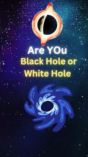 Black Hole vs White Hole: The Universe’s Strangest Mystery Explained in 1 Minute
