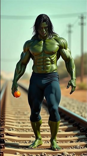 Hulk Water orange Tree and Saves from Drying🚀 #ai #hulk #shorts | PASSO BEM SOLTO (Slowed) · ATLXS