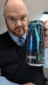 C4 Ultimate Energy x Godzilla drink Taste Test limited-edition Sour Blue Razzilla #energydrink