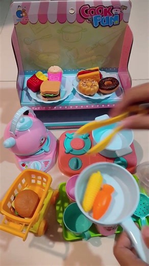 ASMR Toy Kitchen Sounds