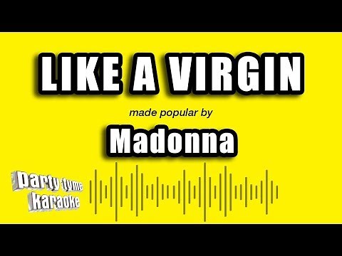 Madonna - Like A Virgin (Karaoke Version)