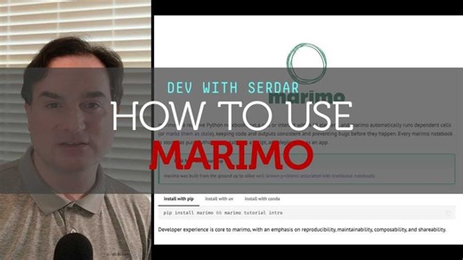 How to use Marimo | A better Jupyter-like notebook system for Python