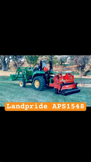 LANDPRIDE APS1548 SEEDER #lawncare #seeds #johndeere