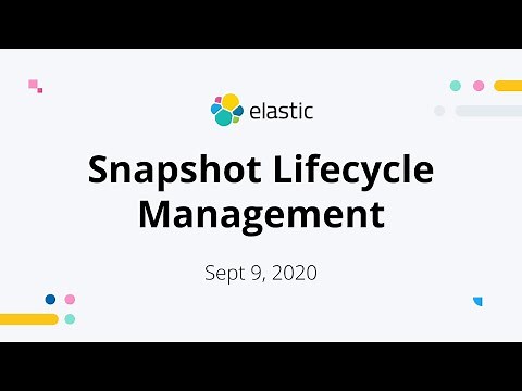 Elasticsearch Snapshot Lifecycle Management (SLM): Overview, Best Practices, Snapshot Policy & More