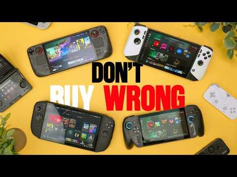Xbox Ally X vs Steam Deck OLED vs Lenovo Legion Go 2: BEST Gaming Handhelds of 2026