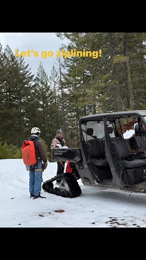2.3K views · 14 reactions | It’s zipline time! The crew has everything ready to roll for you. Check the website for available dates and come zipline with us above the snow! #SpringBreak2025 #zipline #craterlakeoregon #oregon #oregonadventures #familyfun | Crater Lake Zipline | Facebook