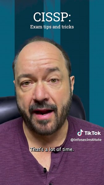 CISSP: Exam tips and tricks! #CISSP #Exam #CyberTok #Cybersecurity #CybersecurityTok #Fyp