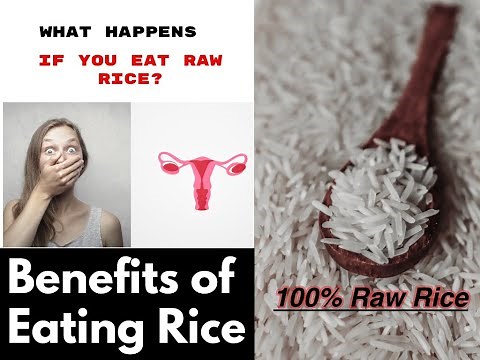 What happens if you eat raw rice? || Side effects of eating raw rice #rawrice