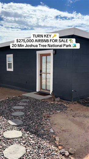 Comment STARTER to get the details to your inbox 📥 Most Affordable Home in the High Desert 🏡✨ Just 20 minutes to Joshua Tree National Park 🏞️ ✨ Asking Price: $275,000 ✨ 1 Bed | 1 Bath ✨ Furnished ✨ Perfect for Investors & Airbnb Hosts #twentyninepalms #airbnb #joshuatreenationalpark #shorttermrental #forsale