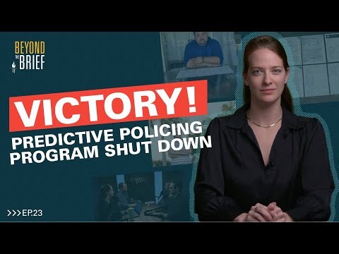 VICTORY: Creepy Predictive Policing Program Shut Down