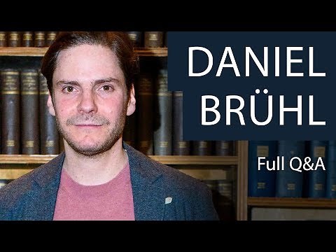Daniel Brühl | Full Q&A at The Oxford Union
