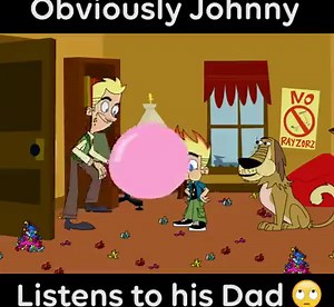133K views · 747 reactions | Obviously Johnny Listens to his dad...  | Johnny Test | Facebook