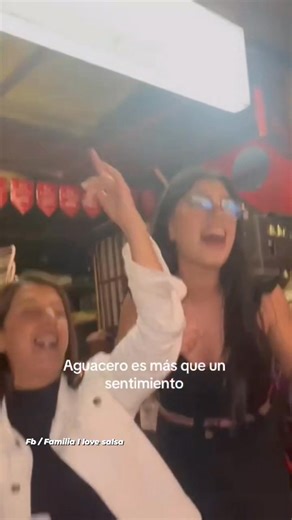 Aguacero es más que una canción 🥰✨️🕺🏻🔥🎶🙏🏼 familia I love salsa #viralreels #viralesreels | familia I love salsa