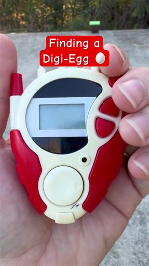 Found a Digi-Egg 🥚❓ Digimon Digivice D-3 (2000 AU) from the Digimon Adventure 02 TV series & Digimon: The Movie (2000) #digivolution #digimon #digivice #d3 #digidestined #innerchild #childhood #toys #walking #steps #adventure #2000s #y2k #games #gaming #nostalgia #90skids #digiegg