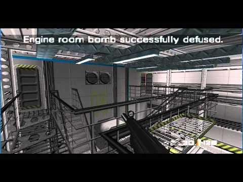 GoldenEye 007 (N64) 100% walkthrough - Mission 4, Part 1: Frigate 'La Fayette', Monte Carlo