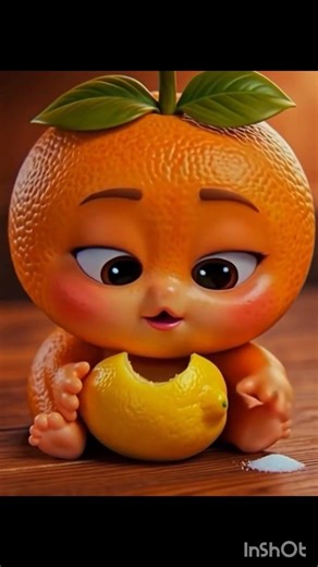 From Sour Face to Sweet Smile 😂🍊 | Funny Lemon Cartoon Animation