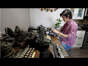 Thousands of parts and a lot of patience needed to restore vintage typewriters