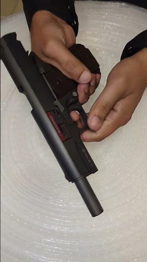KWC Makarov PM Blowback CO2 BB Pistol #airsoft #shortsfeed #co2airpistol #airsoftcqb #