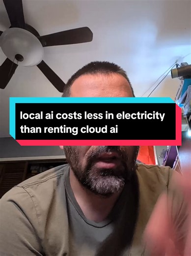 Replying to @matthewstoneart local ai costs less in electricity than renting cloud ai