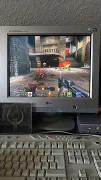 QUAKE II - Unit 1, part 1 #retrogaming #gameplay #gaming #retrogameroom #crt #games #idsoftware