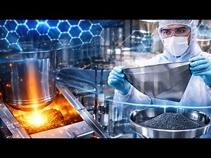 Inside the Graphene Production Lab Manufacturing the World's Strongest Material (Full Process)