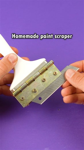 Homemade paint scraper 🎬 This video was produced by Network Media and Aoos Media #hacks #diy #satisfying | The Scene Machine