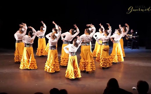 又美又飒的弗拉门戈女团【欣赏】 | Tangos曲式 | 现场表演 |【Flamenco弗拉门戈】