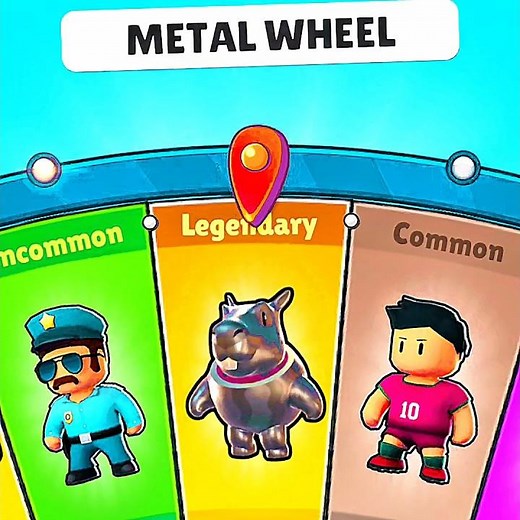 The Real Gaming Guru || Stumble Guys METAL WHEEL 🎡 || #stumbleguys