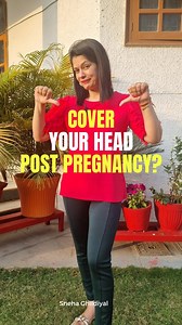One of the biggest myth alive..Post pregnancy cover your head even if it is hot outside. Postpregnancy instead of focusing on good nutrition most ladies 🚺 still insist new moms to follow things which at times becomes uncomfortable for them,specially in summers ☀️ time,if she fails to do so they say air will enter her bones and it will become brittle. The real reason why mom ladies face issues related to bones is all because most mom don't eat enough protien or take their supplements on time. Th