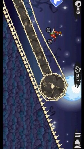 Moto X3M Spooky Land Level 19