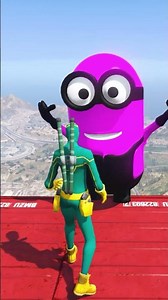 GTA 5 Ultimate Spider-Man Ragdoll Physics | Epic Water Jumps & Fails Ep. 109 #shorts