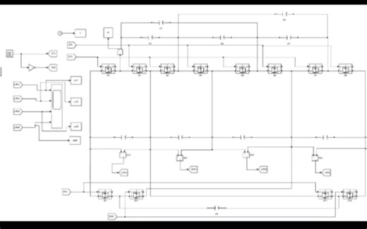 6：锂电池主动均衡仿真（基于电压）开关电容系列