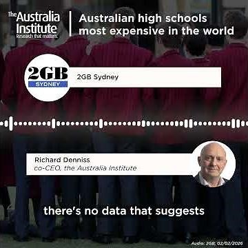 Australian high schools most expensive in the world