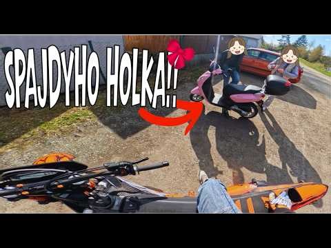 POTKALI JSME HOLKY NA SKŮTRU A SKONČILI NA GRILOVAČCE!!