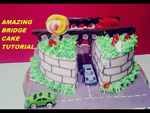 AMAZING BRIDGE CAKE TUTORIAL