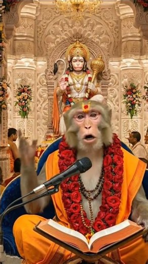 Monkey Pravachan | Bhagwan ko khush kaise kare | motivational pravachan | hindi pravachan