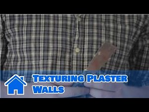 All About Walls : Texturing Plaster Walls