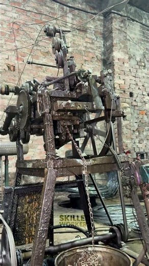 Skilled Process of Making Metal Chains!