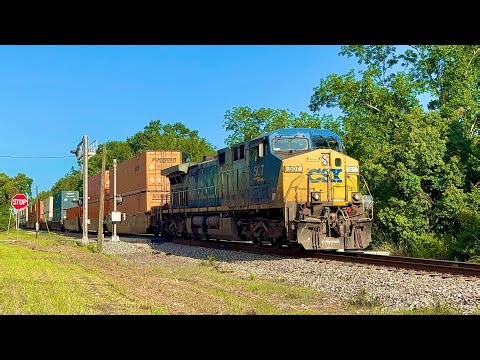 CSX I143-12 with CSXT CW44AH 507 leading solo with an amazing NF K5LA on 07/13/2025
